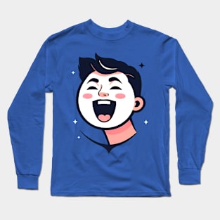 Happy Face Long Sleeve T-Shirt